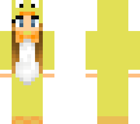 duck girl costume