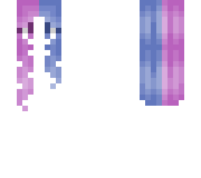 female hb - long & short - cotton candy pink & blue
