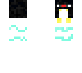 floating penguin