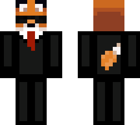 fox in a suit