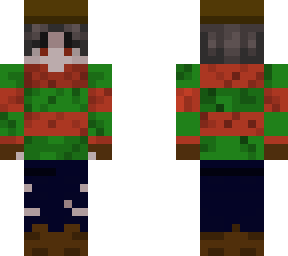 freddy krueger inspired skin for my friend