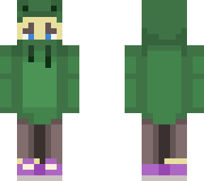 froggie hoddie skin