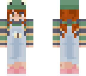 ginger frog girl