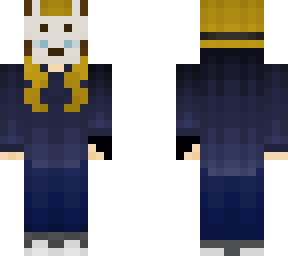 girl in fox mask