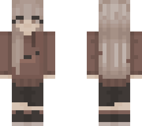 girl wearing bear hoodie