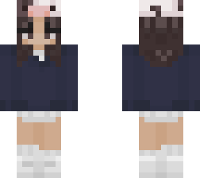 girl wearing crewneck and cow hat