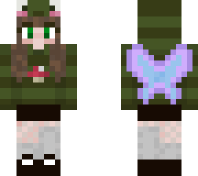 green eyed fairy girl