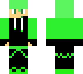 green gamer boy