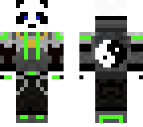 green panda boi