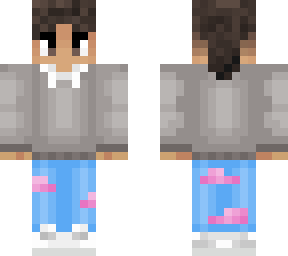 indie w/ pink cloud printed pants