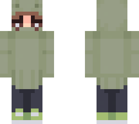 maddie frog hoodie !! (used a template)