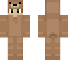 male bear onsie