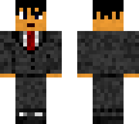 mixed boy in suit