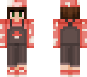 mushroom overalls