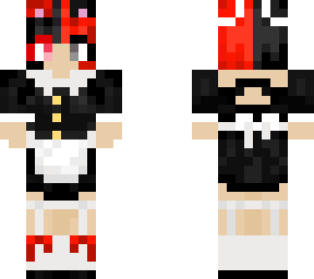 my oc for an smp (in a 2nd maid outfit)