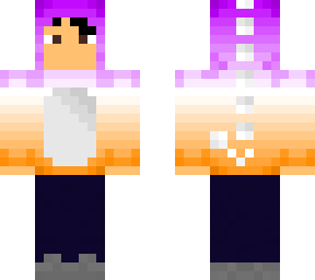 my skin with sunset dino hoodie