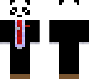 panda in a suit (layers)