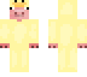 pig in a ducky costume