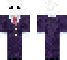 purple tux