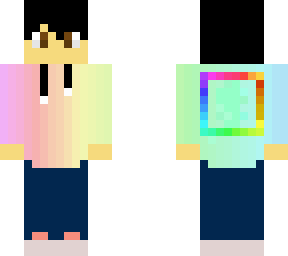 rainbow  hoodie boy
