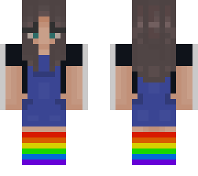 rainbow girl