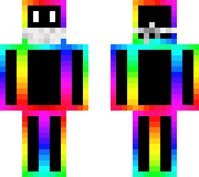 rainbow man says stay safe