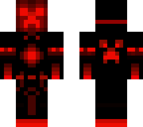 red creeper gamer boy