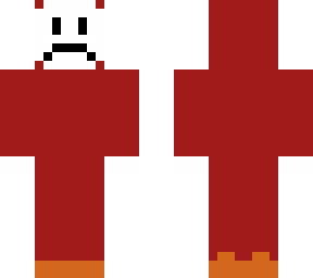 sad masked player