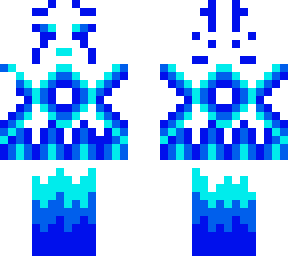 white frozen demon