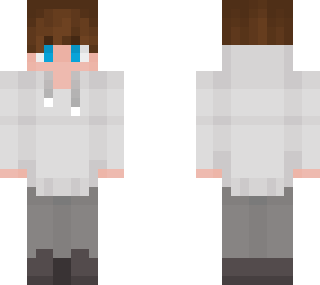 white hoodie