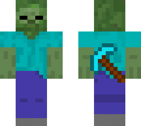 zombie with pickaxe