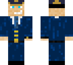 airlines pilot (with jacket)