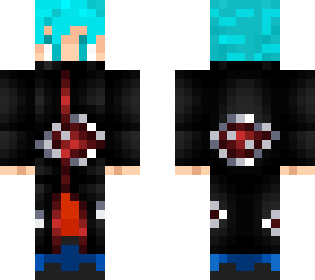 akatsuki cloaked son goku