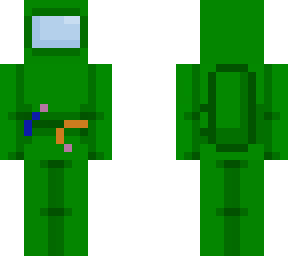 among us green character