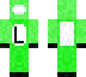 among us lime custom skin