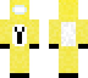 among us yellow custom skin