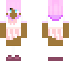 anime girl with flowing skirt