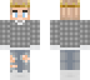 awesome insane cool king guy blonde epic swag pro clean best pvp minecraft skin