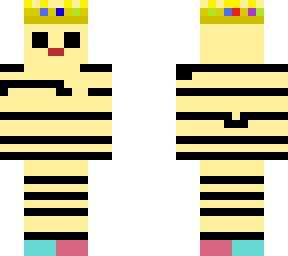 bee king on minecraft from logiano7