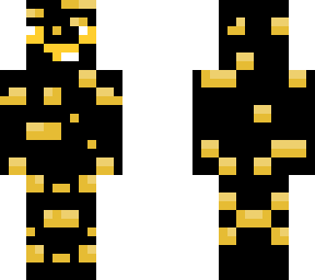 black and gold cookie