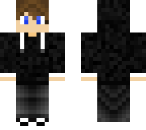 black hoodie boy