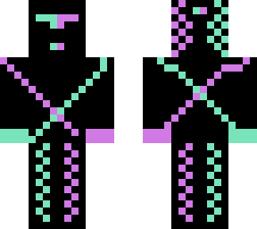 black out teal, purple gladiator
