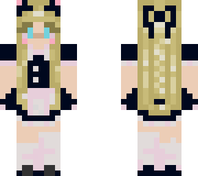 blonde cat maid ;)