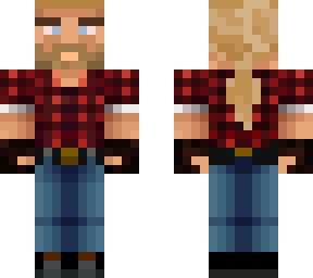 blonde recolor lumberjack