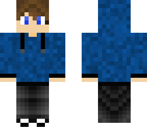 blue hoodie boi
