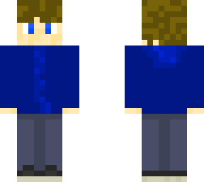 blue jacket