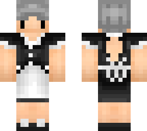 boy in maid dress