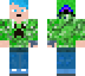 creeper hoodie skin