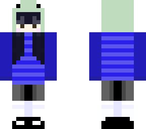 cute black haired froggy  made by ana c