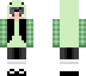 cute plaid froggy  made by ana c